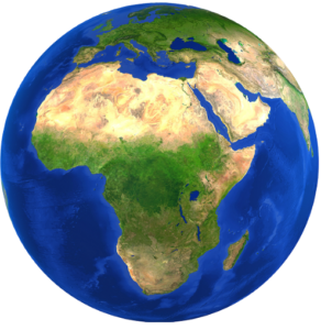 Africa map 01010a